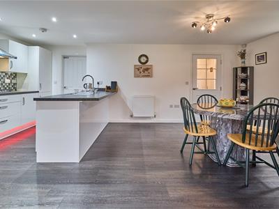 Rear Open Plan Living/Dining kitchen